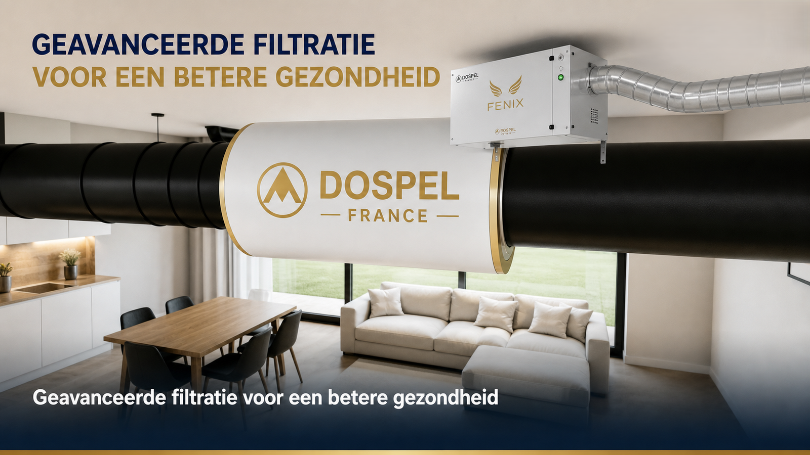Geavanceerde filtratie voor menselijke gezondheid banner