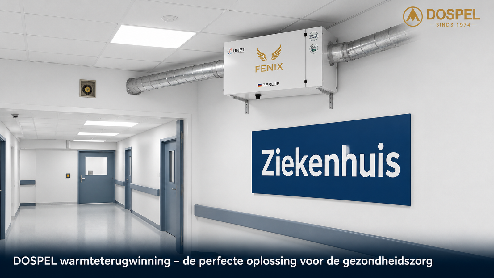 Dospel recuperatie-oplossing voor gezondheidszorg banner