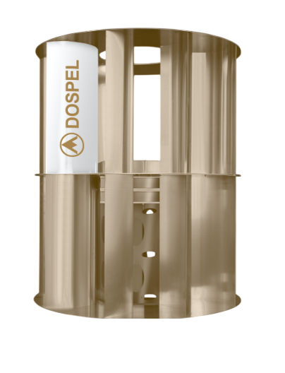 Dospel Dragon windturbine draaiend lichaam